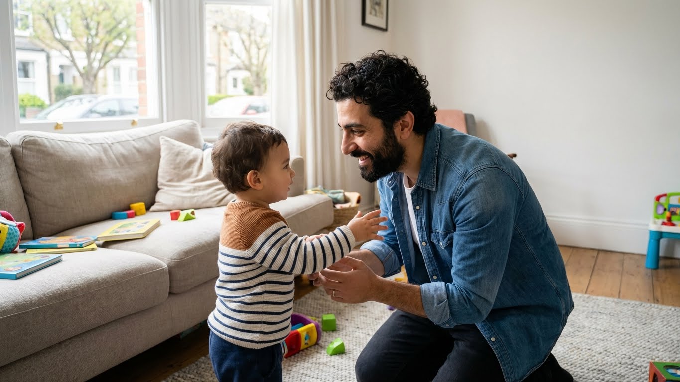 Çocuklarda özgüven gelişimi yönetimi için ebeveyn çocuk iletişimi.