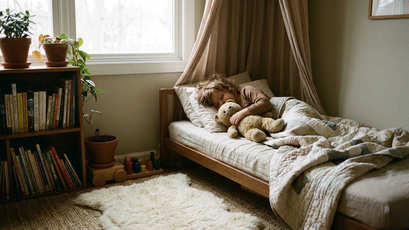 Çocuklarda öfke problemleri için evde uygulanabilecek sakinleşme köşesi tasarımı.